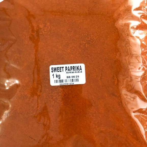 

Bubuk Paprika Manis 1 kg / Sweet Papika Powder 1 kg