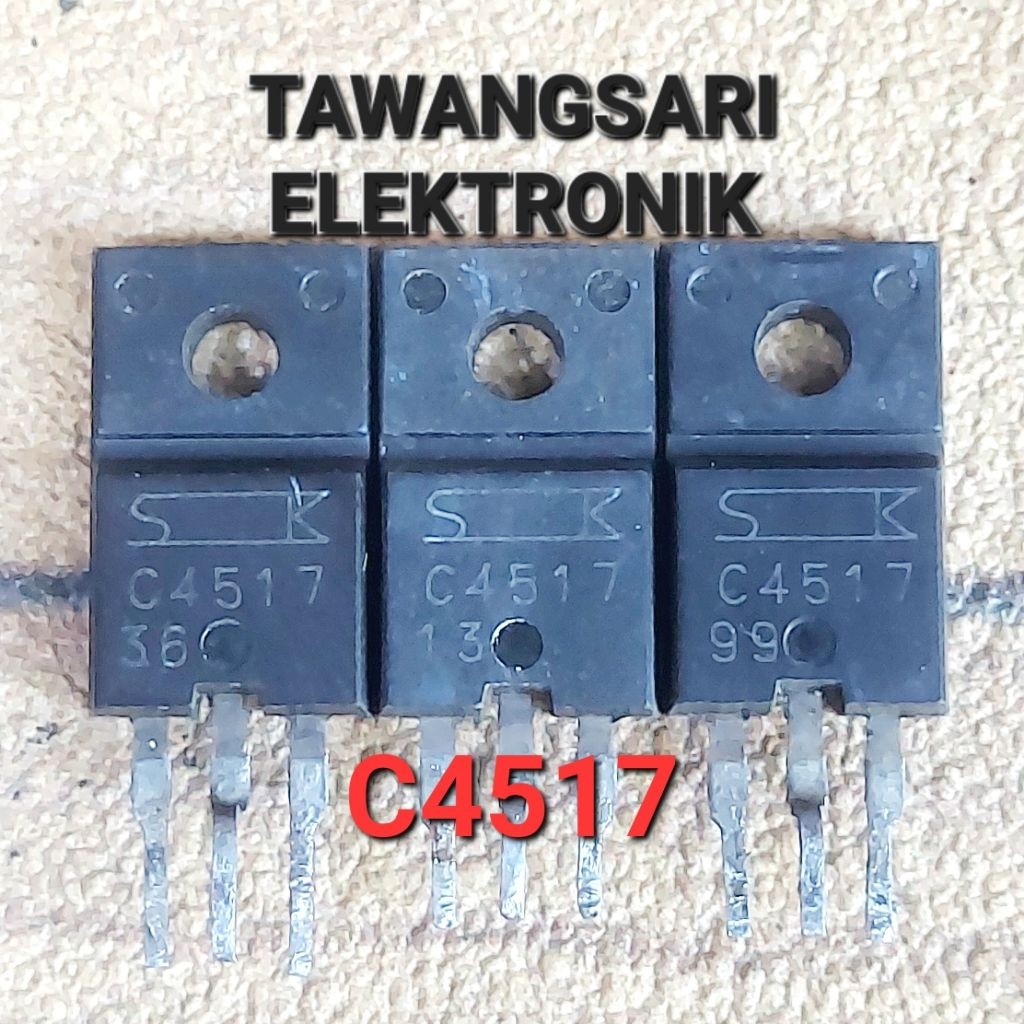 Tr C4517 Original Cabutan Transistor C4517 Tr c 4517 Bodi Kecil
