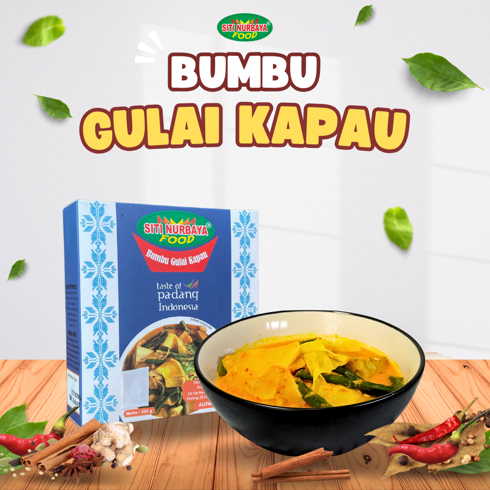 

Bumbu Gulai Kapau Siti Nurbaya Food 250 Gram