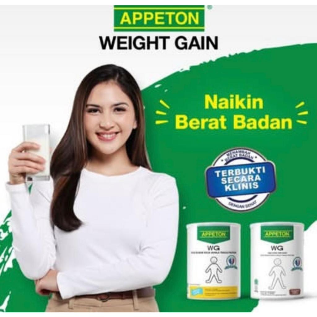 

APPETON WEIGHT GAIN ADULT 200GR DEWASA