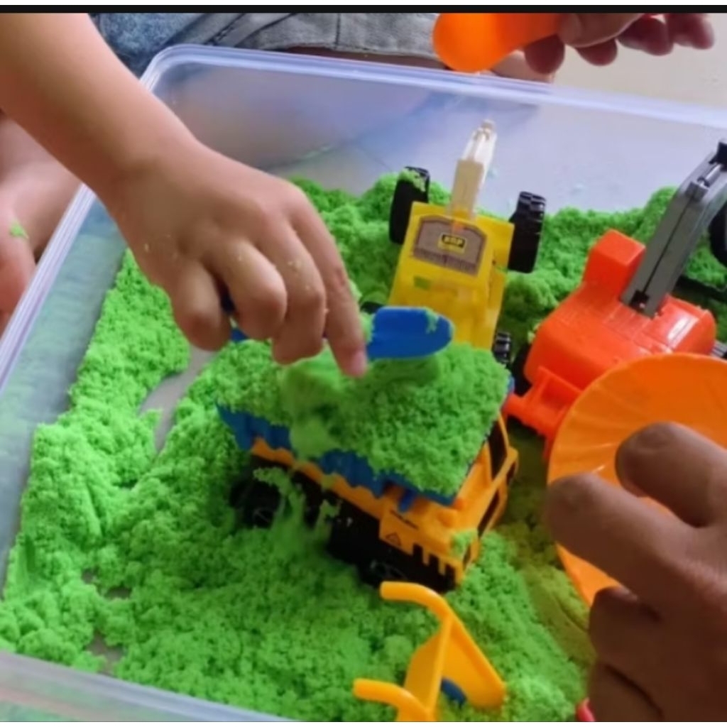 mainan pasir ajaib magic sand 1 kg