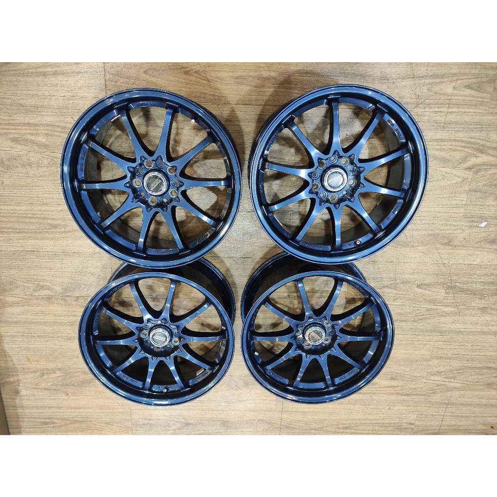 VELG MOBIL CE28 BEKAS RING 18 LEBAR 8 ET 40 WARNA BLUE UNTUK MOBIL Ertiga, Grandmax, Gand Vitara SX4