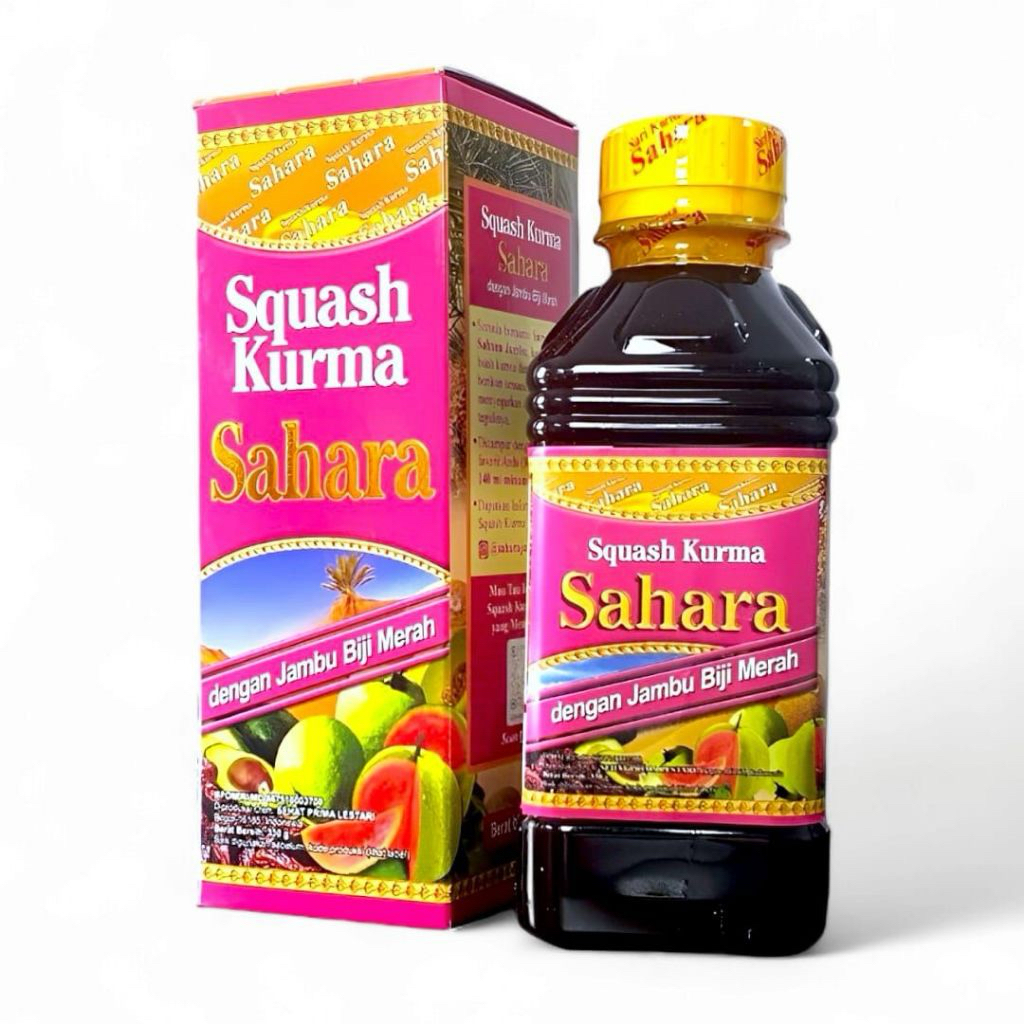 

Squash Kurma Sahara dengan Jambu Biji Merah