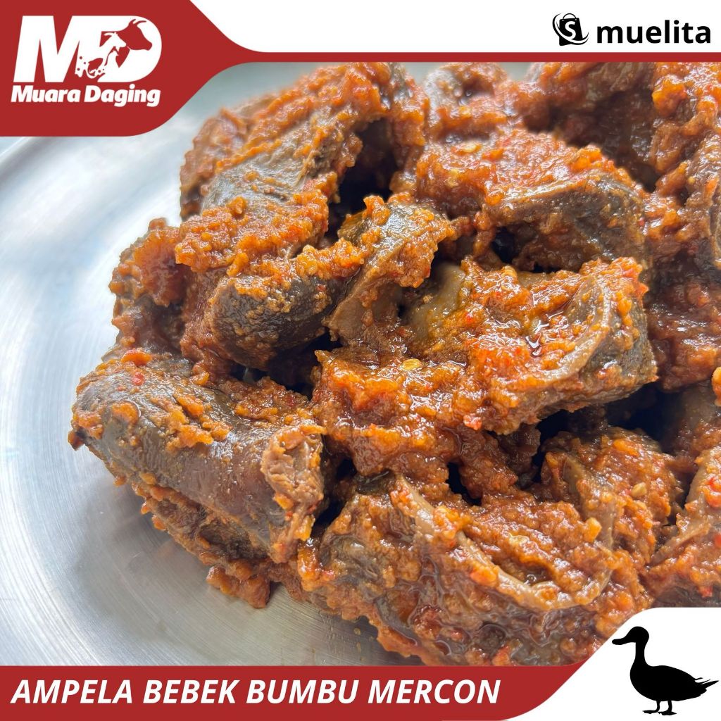 

MD Kitchen AMPELA BEBEK BUMBU MERCON – Pedas Nagih, Kaya Nutrisi