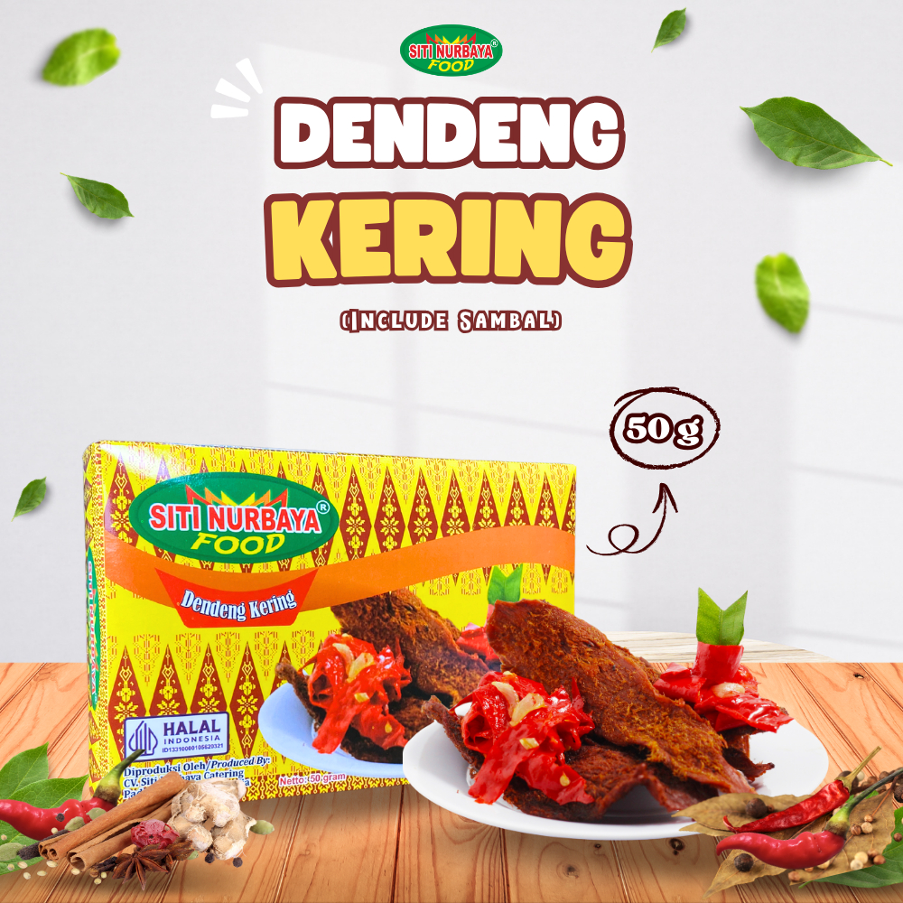 

Dendeng Kering Balado Siti Nurbaya Food 50 Gram