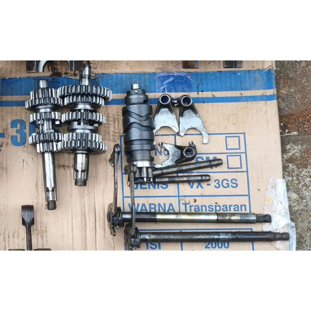 rasio set komplit original copotan rx king new muda