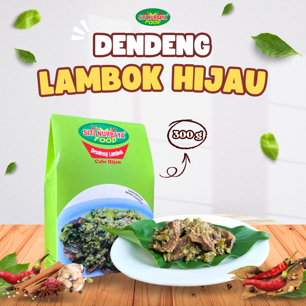 

Dendeng Lambok/Basah cabe hijau 300g