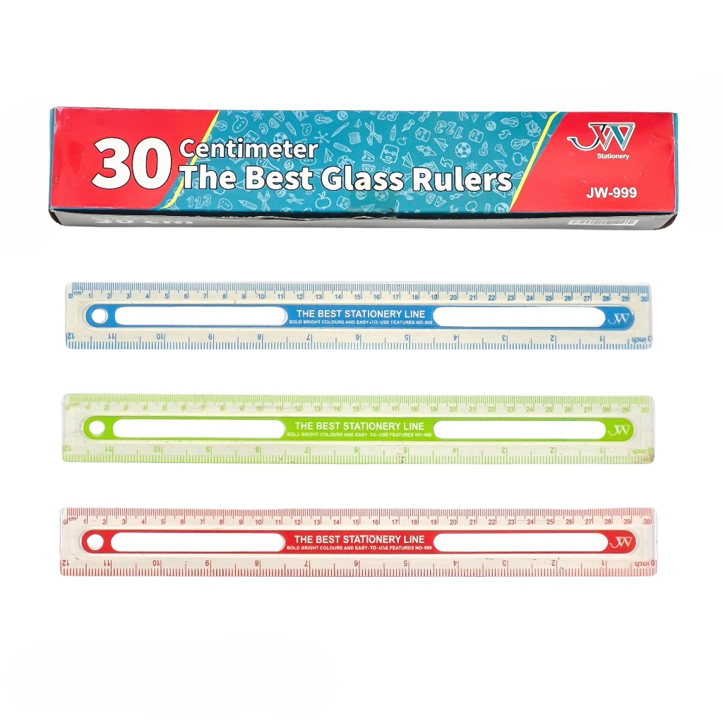 

[1 BOX / 24 PCS] PENGGARIS JW JW-999 30CM