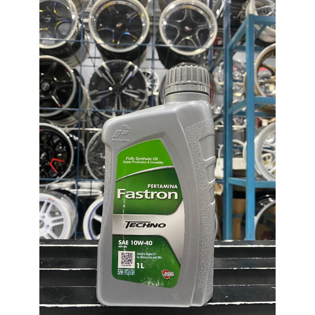 ASLI PERTAMINA FASTRON 10W-40 1 LITER ORIGINAL OLI MESIN MOBIL BENSIN 10w/40