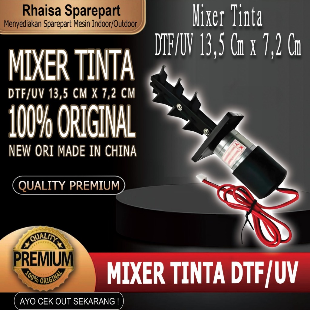 Mixer Tinta DTF Tinta UV