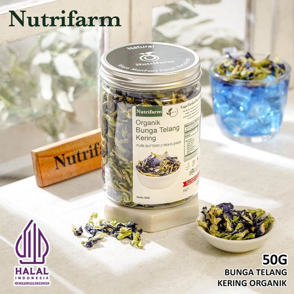 

NUTRIFARM TEH BUNGA TELANG 10GR 50GR