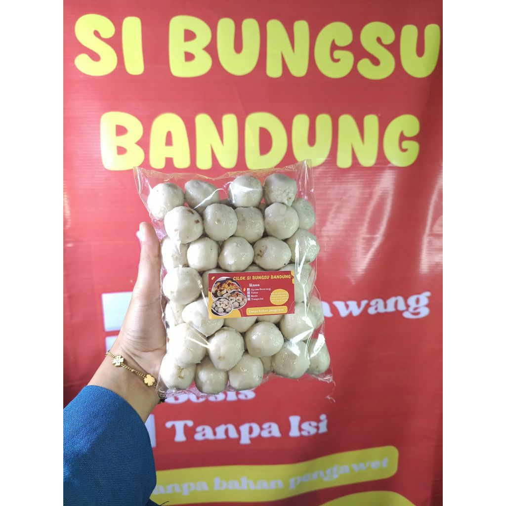 

CILOK ACI MENTAH ISI 60 BUTIR RASA AYAM BAWANG/SOSIS/TELUR/TANPA ISI