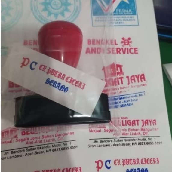 

{A C E H} Stempel Flash / Stempel Otomatis MURAH dan CEPAT