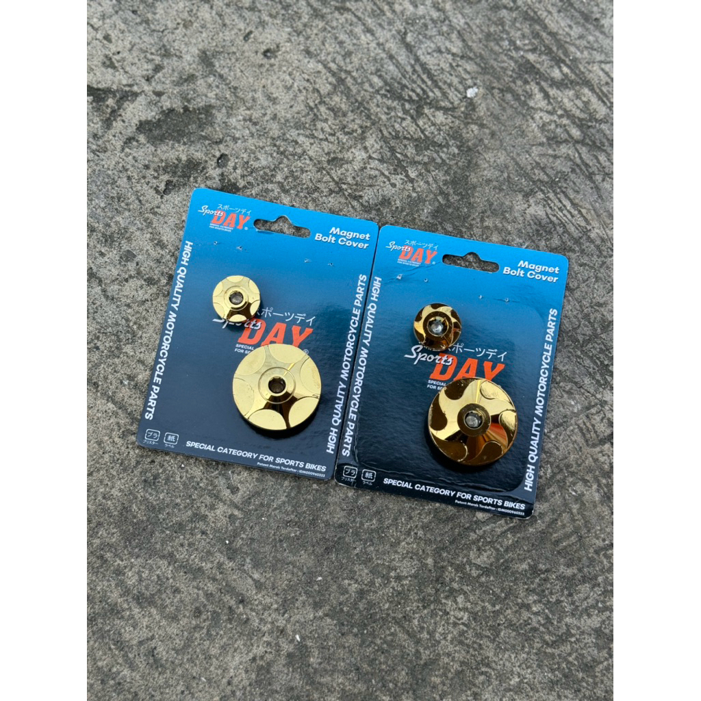 Tutup Coin Magnet Stainless Tiger Megapro Tutup Magnet Honda Megapro Tiger