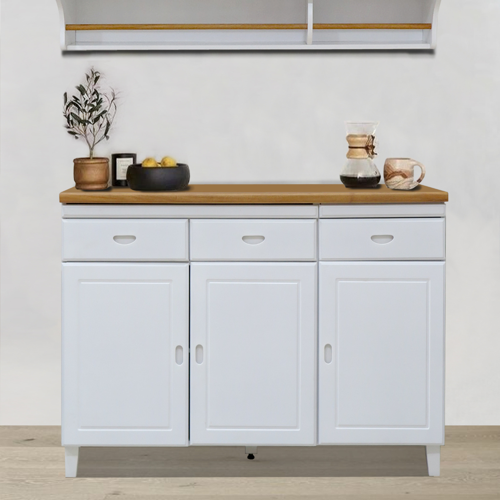 Toraya - Lumina Lemari Dapur Bawah 3 Pintu: Lemari Dapur/ Lemari Dapur Bawah/ Kitchen Cabinet