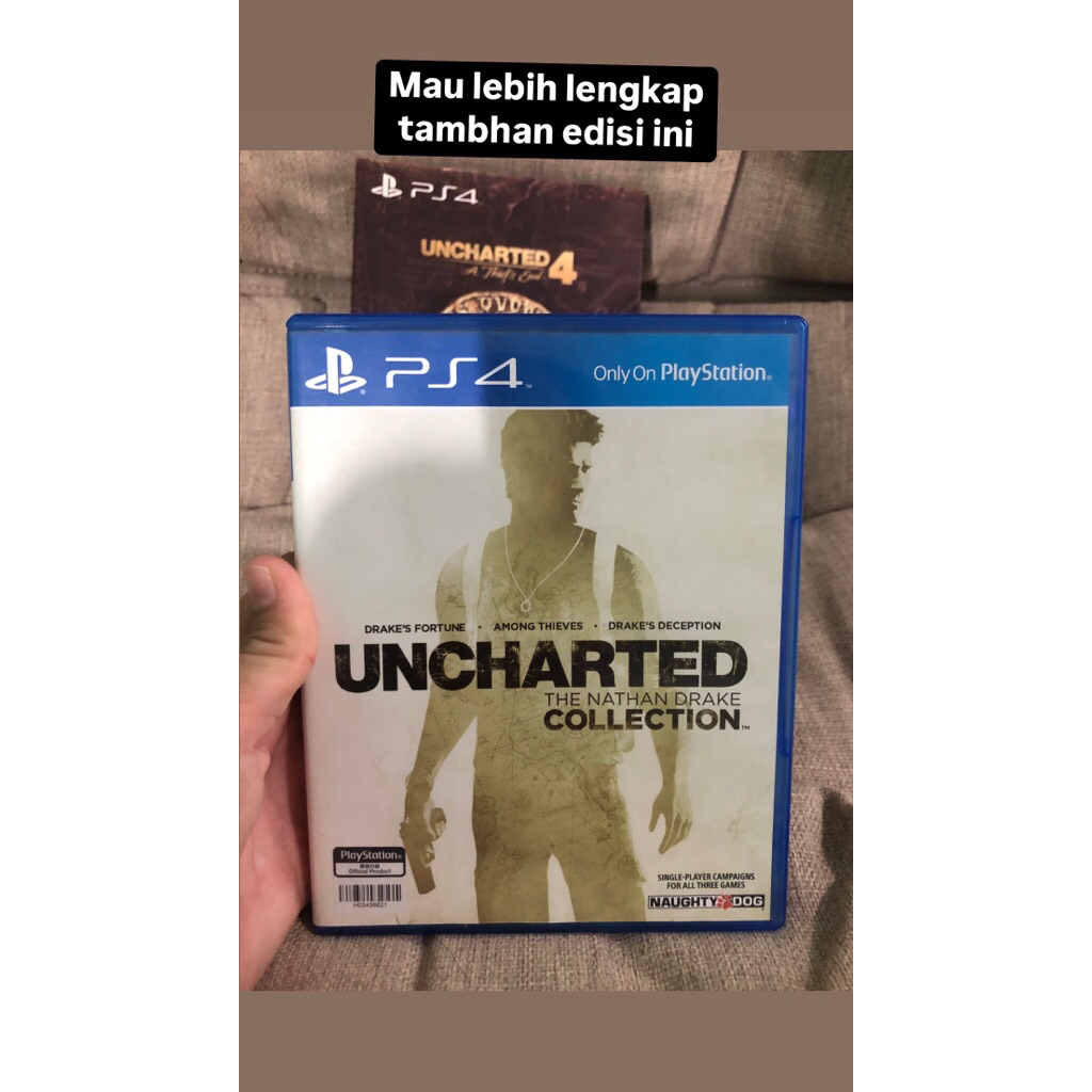 kaset ps4 uncharted 2nd