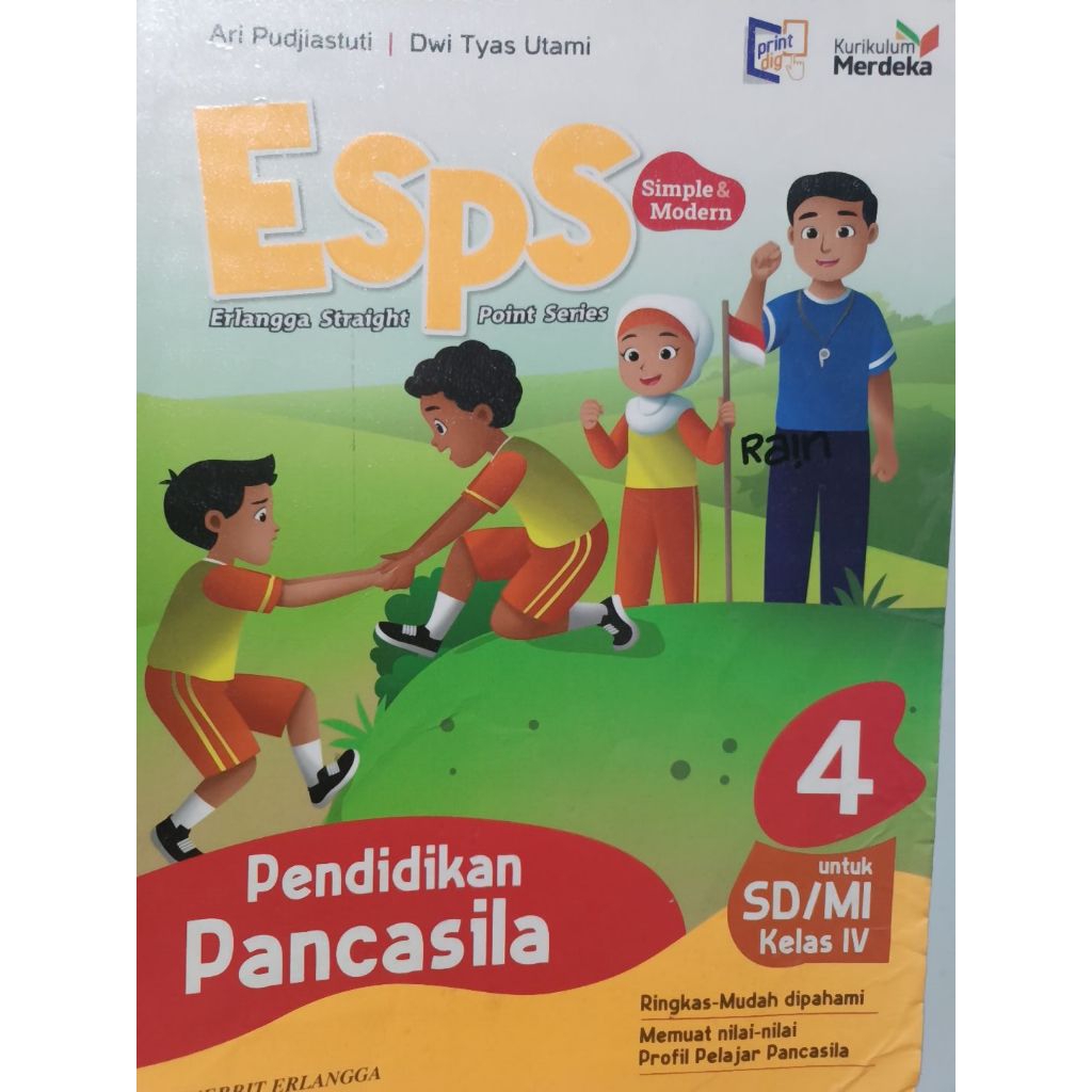 

BUKU TEKS KELAS 4 SECOND KURIKULUM MERDEMA PENERBIT ERLANGGA