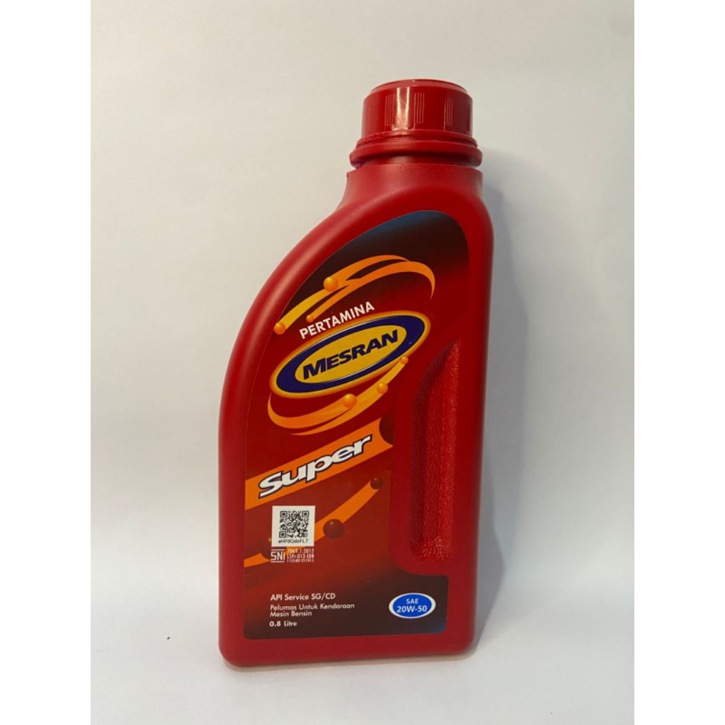 Oli Mesran Super 800ml Oli Pertamina Mesran Super 800ml Oli Mesin Motor Mesran Super 0,8ml