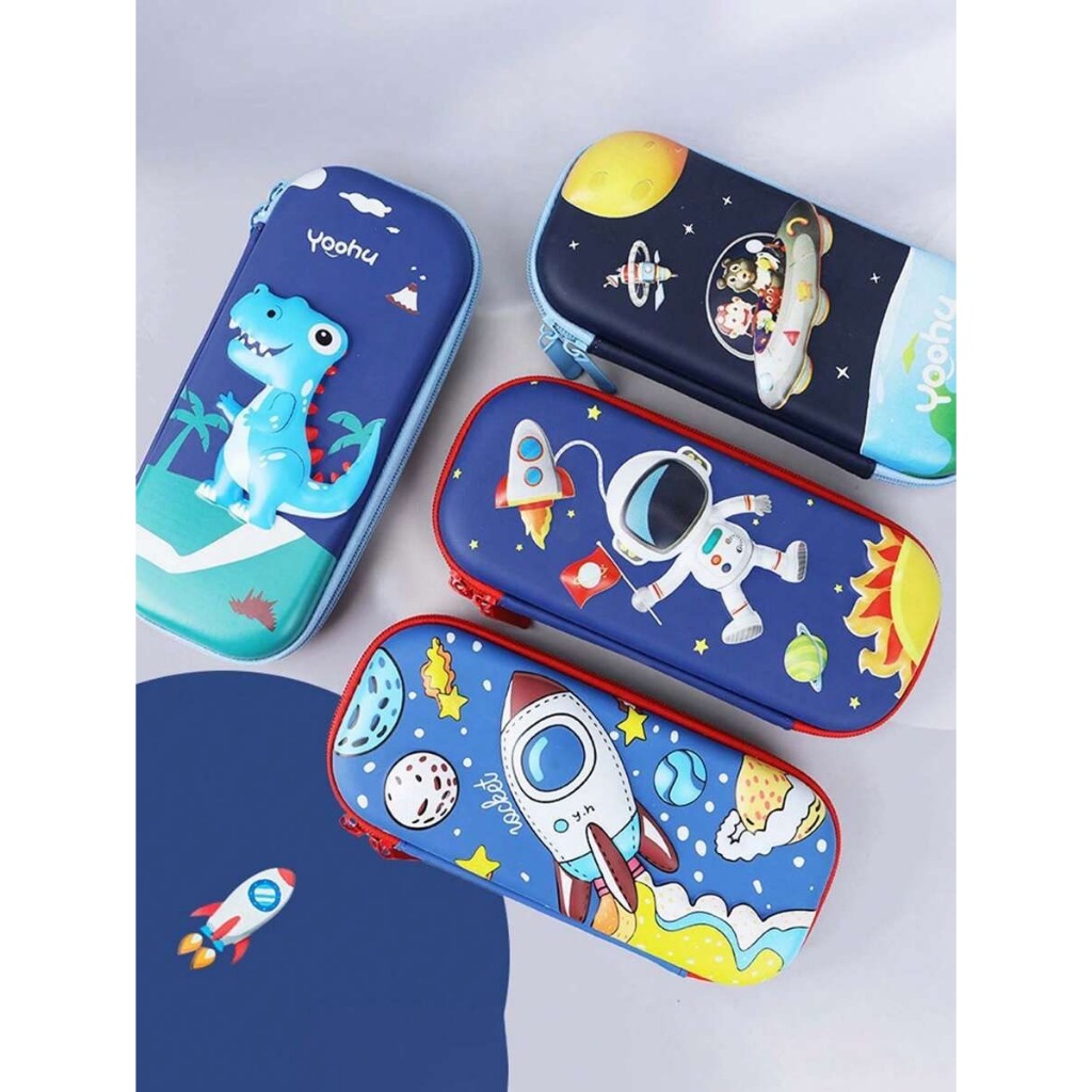 

Tempat Pensil Kotak Pensil Gambar 3D Anak Import Kotak Pensil 3D Bahn Eva Anti Air