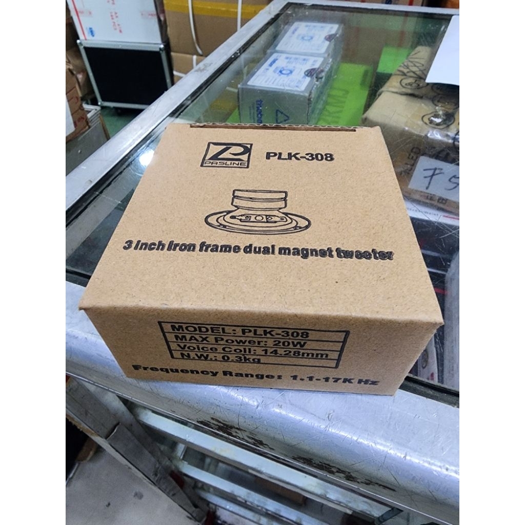 Speaker Tweter Karaoke PLK-308 ( Dobel Magnet Besar) Pasline untuk speaker 8″ 10″ 12″ BISA UNTUK SPEAKER BMB KUALITAS OK