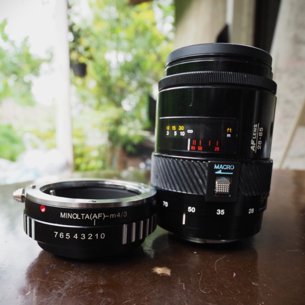 Lensa Minolta 28-85 MM