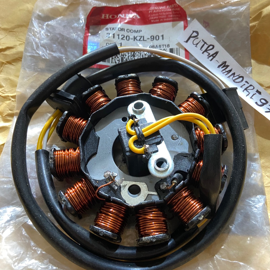 Spul Stator Assy Honda Beat Fi Scoopy Fi Spacy fi KZL