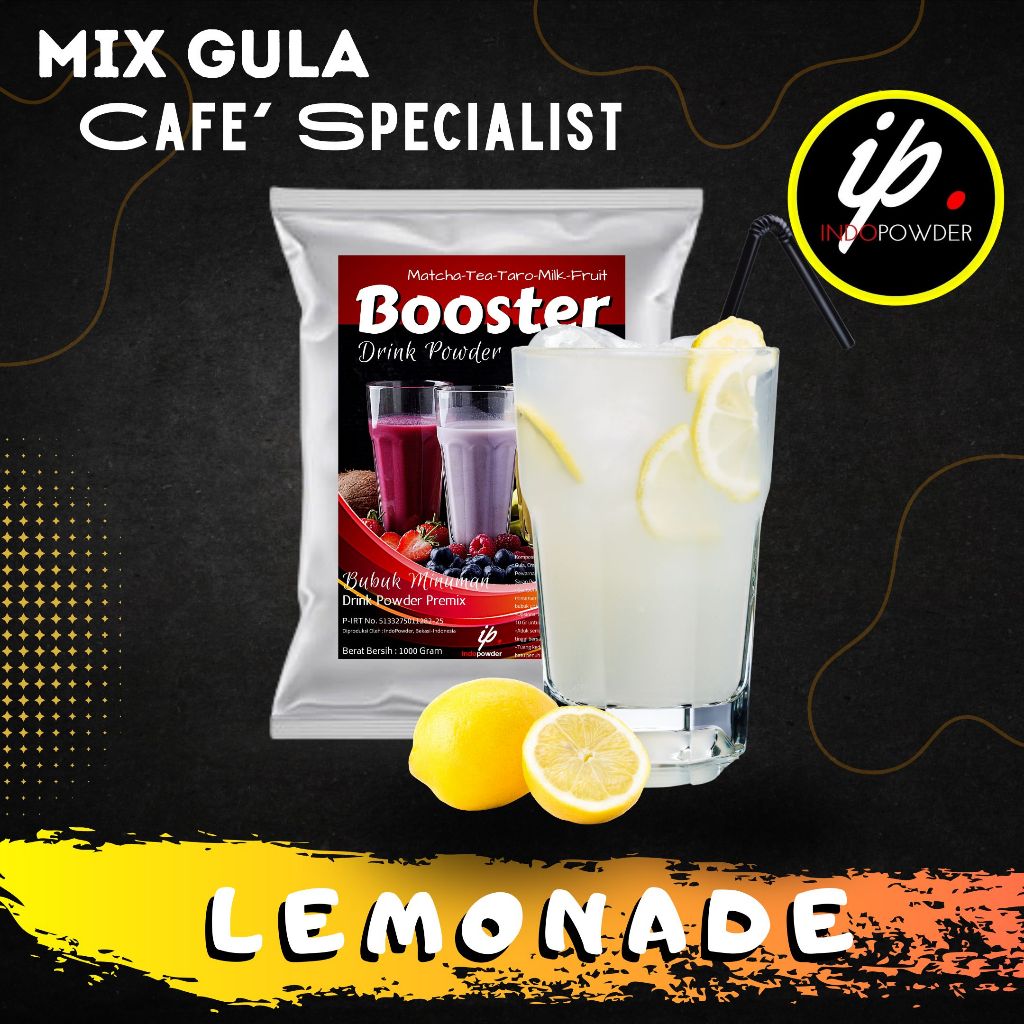 

IP Jakarta - Bubuk LEMONADE 1Kg untuk Cafe, Waralaba, Resto dan Usaha Minuman Kekinian