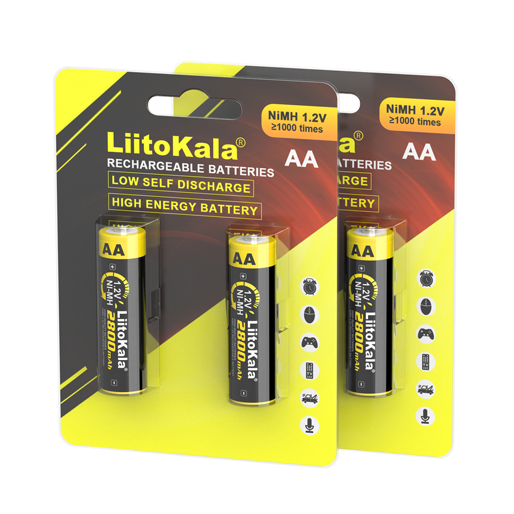 Velvetvibes02 Baterai Cas Aa 2800 Mah / Liitokala Aa 2800 Mah Real Capacity