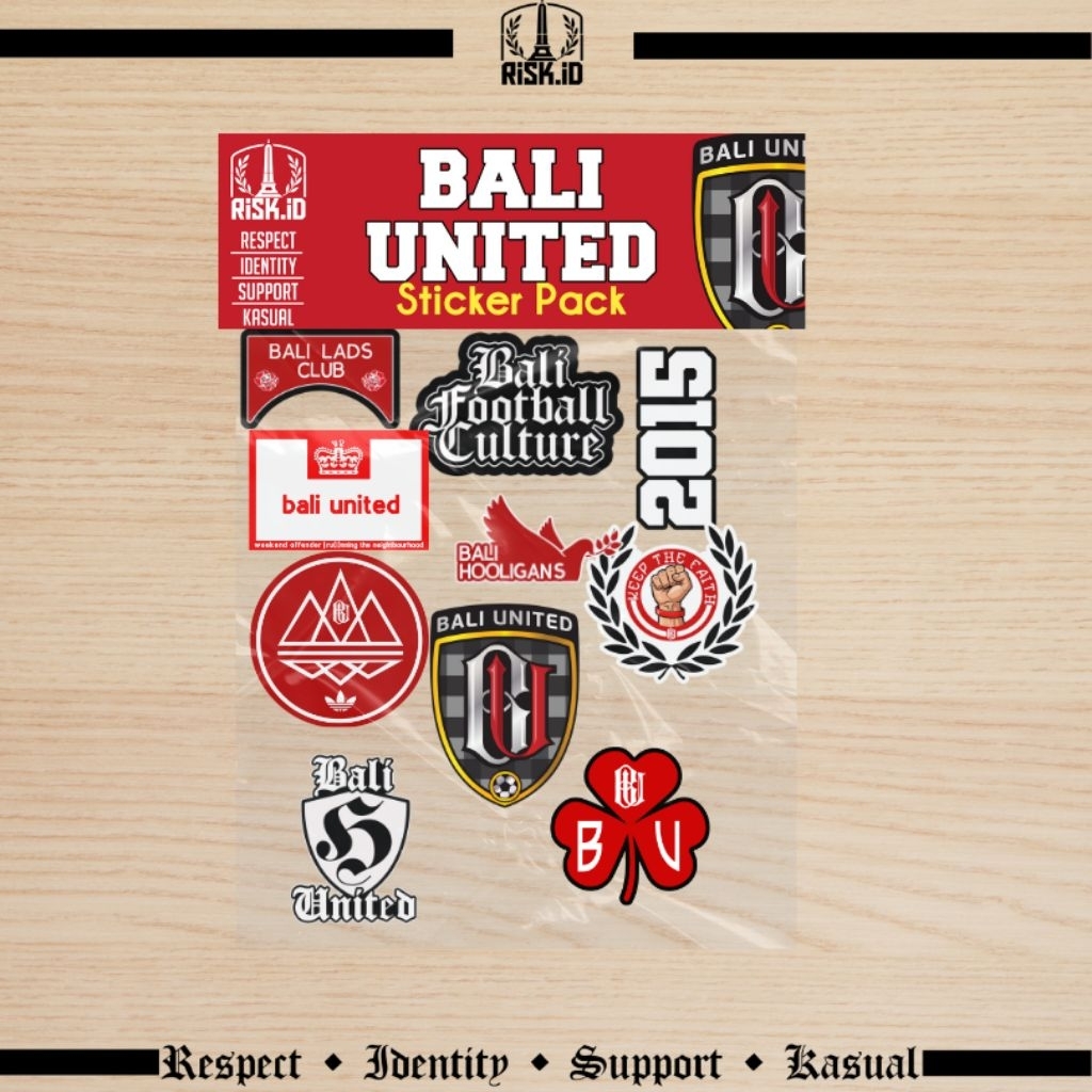 

Stiker Ultras Bali United - Stiker Suporter Bola Vinyl Glossy Isi 10pcs Kualitas Premium