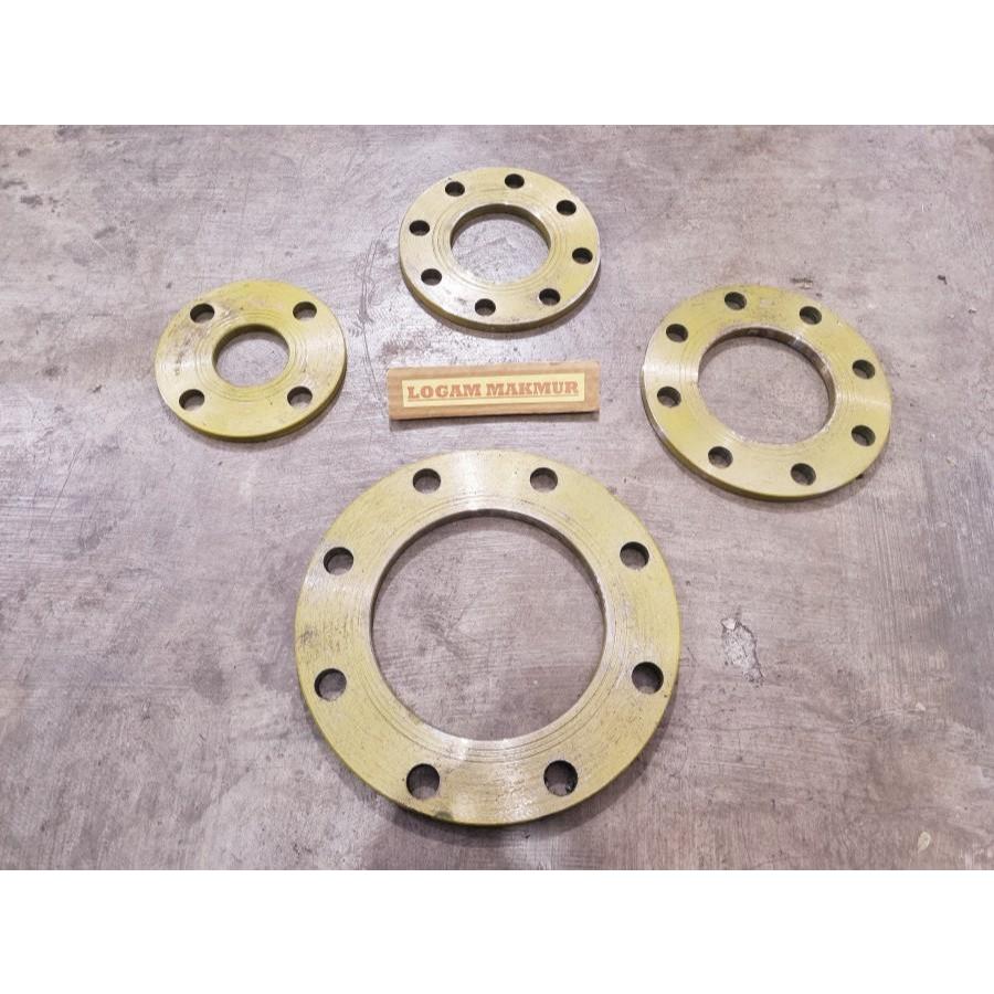 1 PC - FLANGE LAS 6" / AKSESORIS SAMBUNGAN PIPA BESI