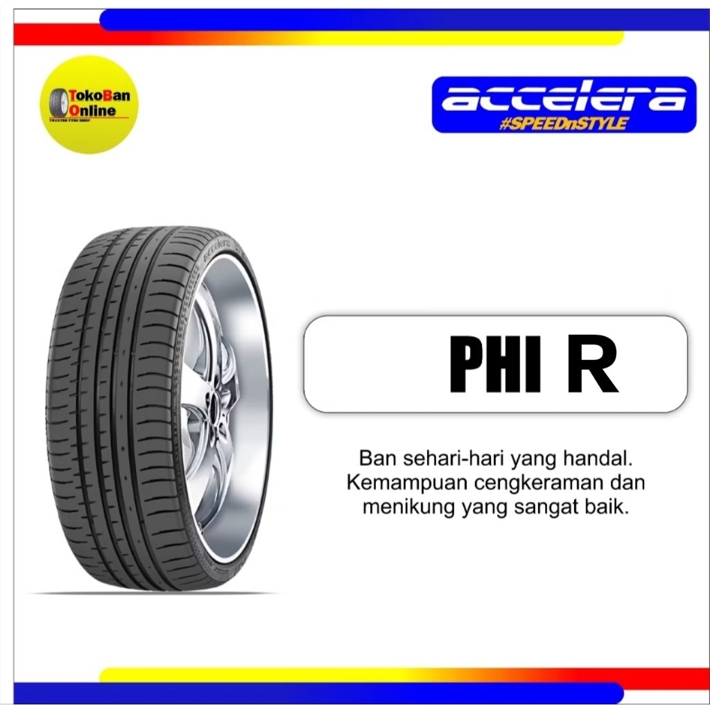 ban mobil Accelera 195/50R16 195/50/16 R16 R 16 PHI R