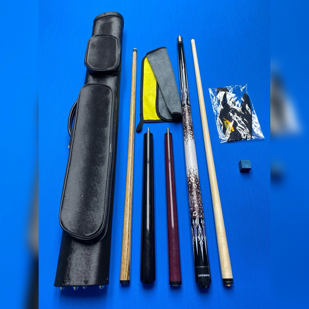 STIK BILLIARD LEADSUPER KAYU PAKETAN