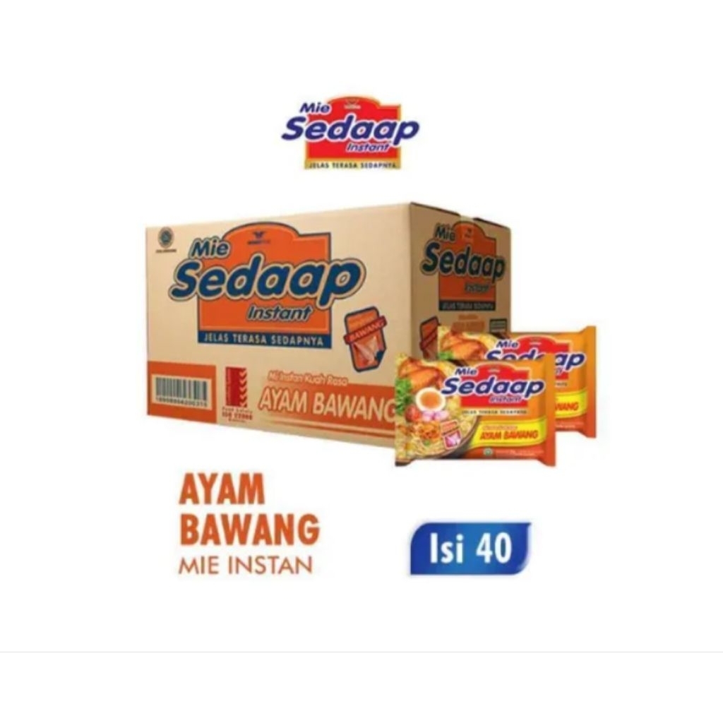 

Mie Sedaap Ayam Bawang 70 g [ 40 Pcs / 1 Karton ]