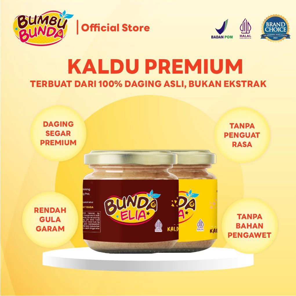 

BUMBU BUNDA ELIA KALDU AYAM KAMPUNG / KALDU SAPI /KALDU JAMUR / KALDU ANAK / KALDU NON MSG 50 Gr ed 5/ 2026