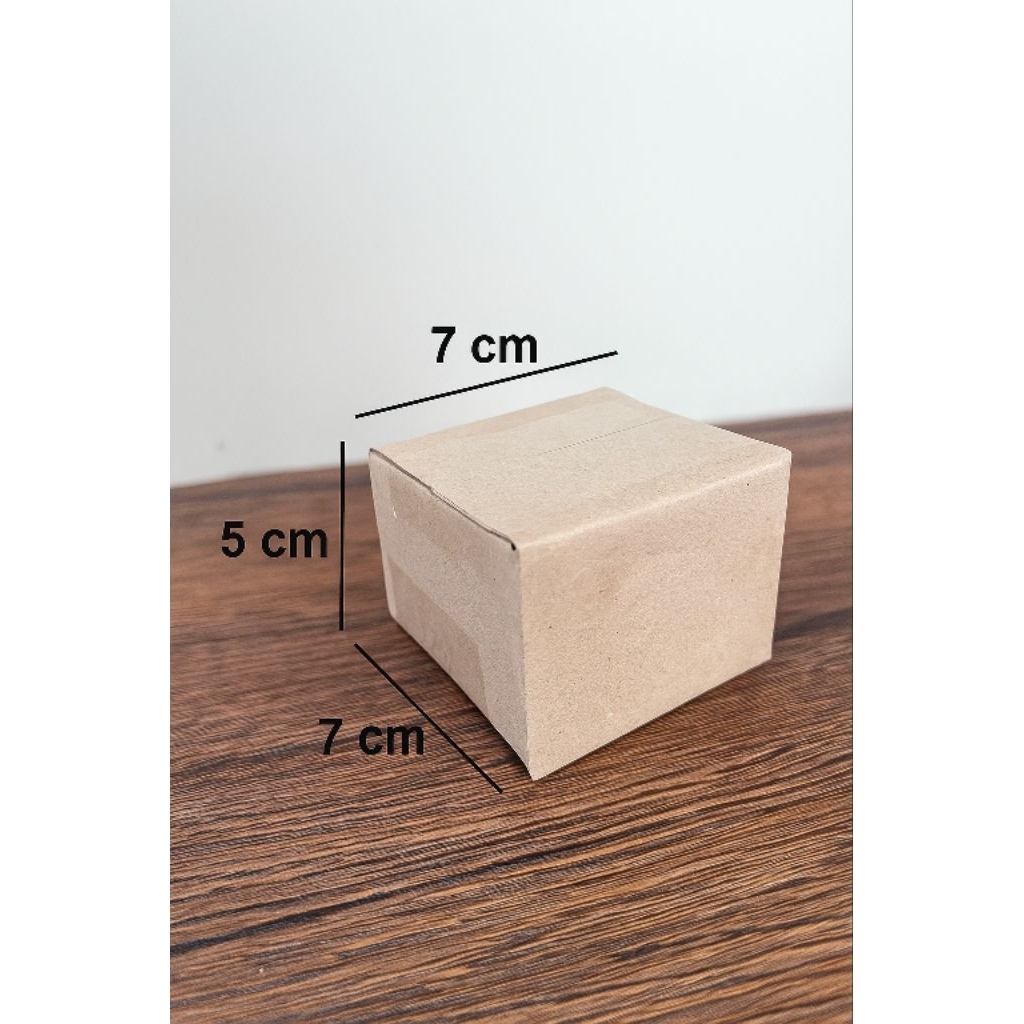

Karton Box Ukuran 7x7x5cm Kardus Packaging