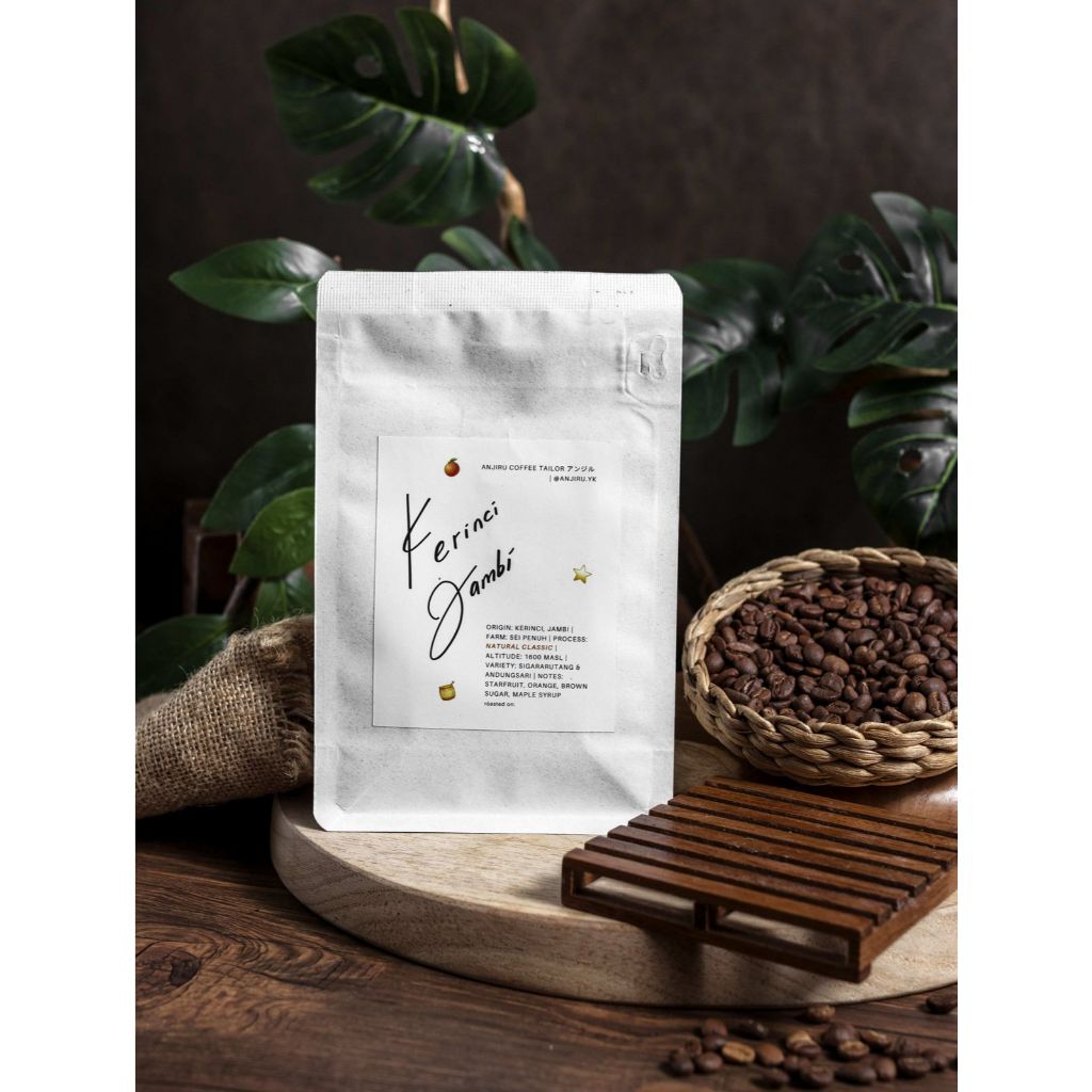 

Kopi Arabika Kerinci Sei Penuh Classic Natural Single Origin Filter Roast (BIJI/BUBUK)