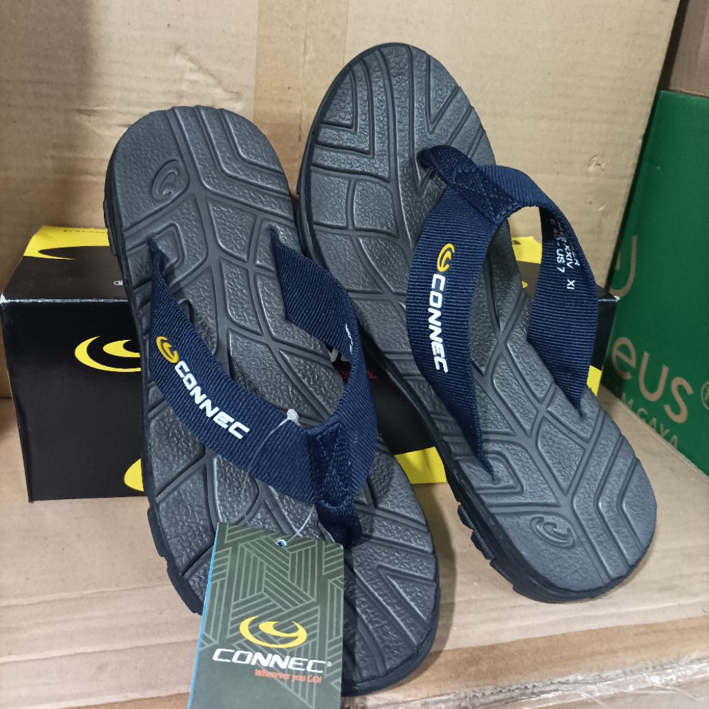 Sandal jepit pria CONNEC original baker