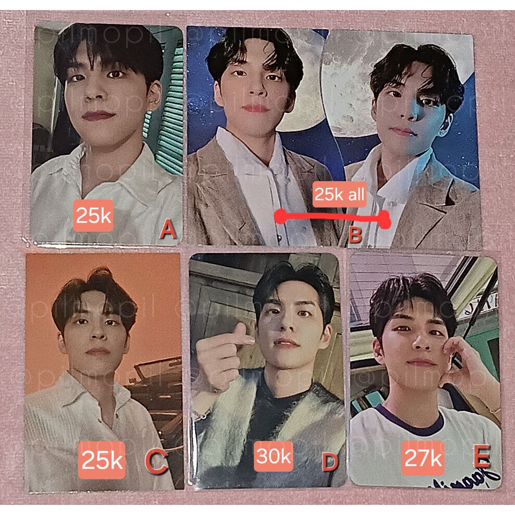 WTS Wonpil Day6 PC Photocard pilmography eod negentropy fourever sg25 mission9 afterblow