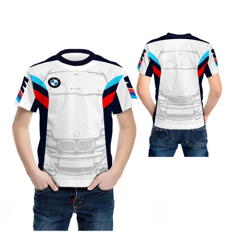 BMW - 03 Jersey kaos anak BMW fullprint Gratis Nama