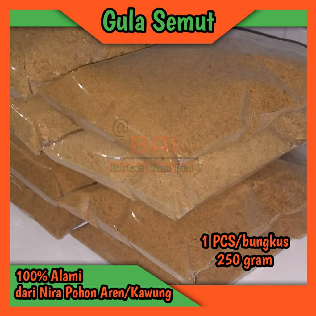 

Gula Semut Asli Dari Nira Aren/Kawung 250 gram