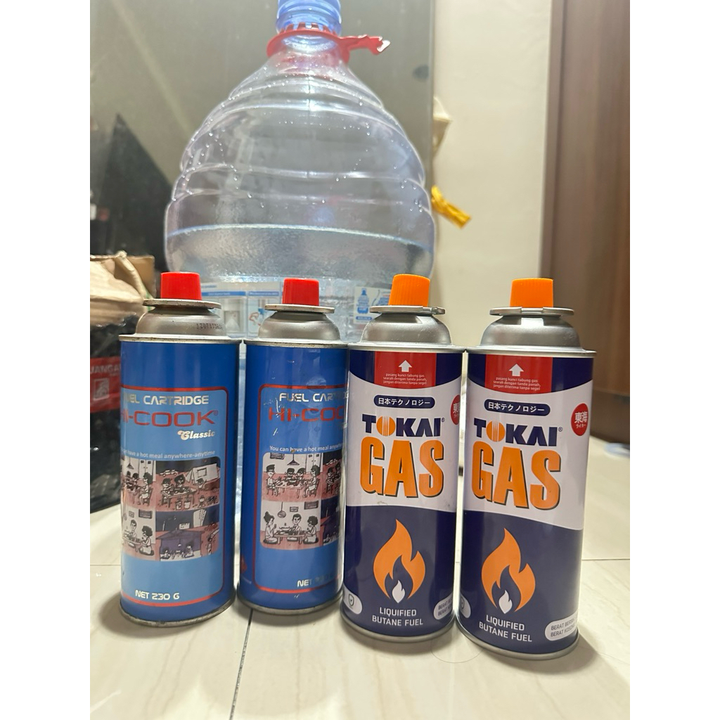 Gas Portable Bekas/Kosong