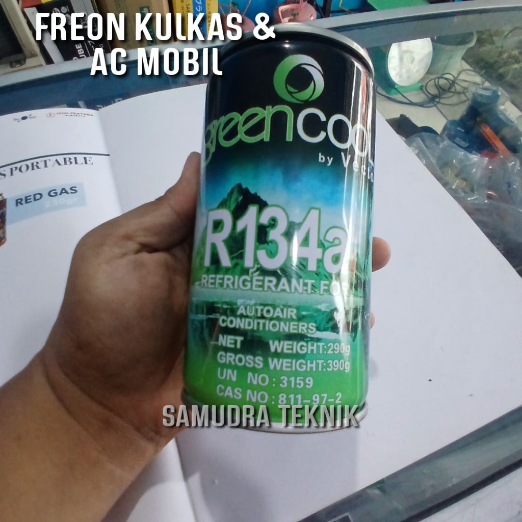 FREON KULKAS & MOBIL GREEN COOL R134A