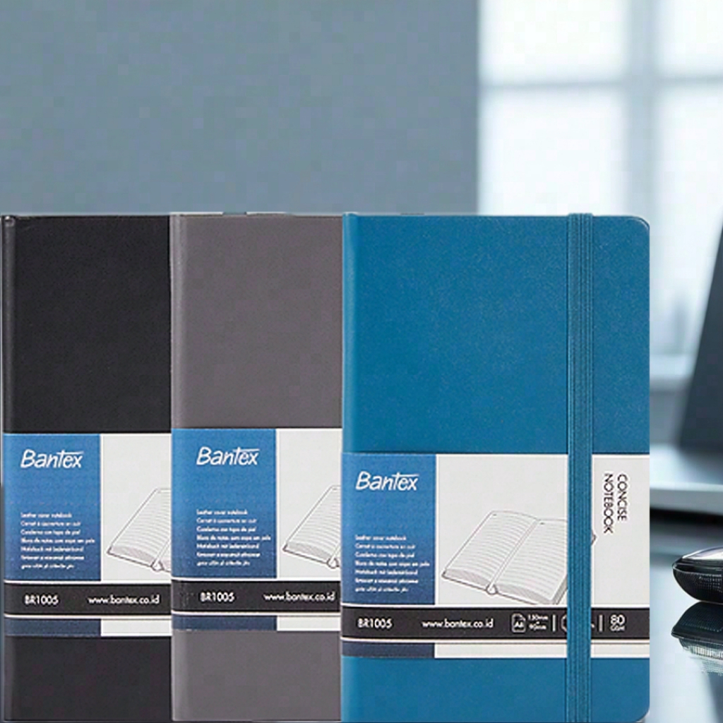 

[Pelangi Stationery] Bantex Buku Agenda A6 / Jurnal Catatan Bergaris Bahan Kulit PU BR1005