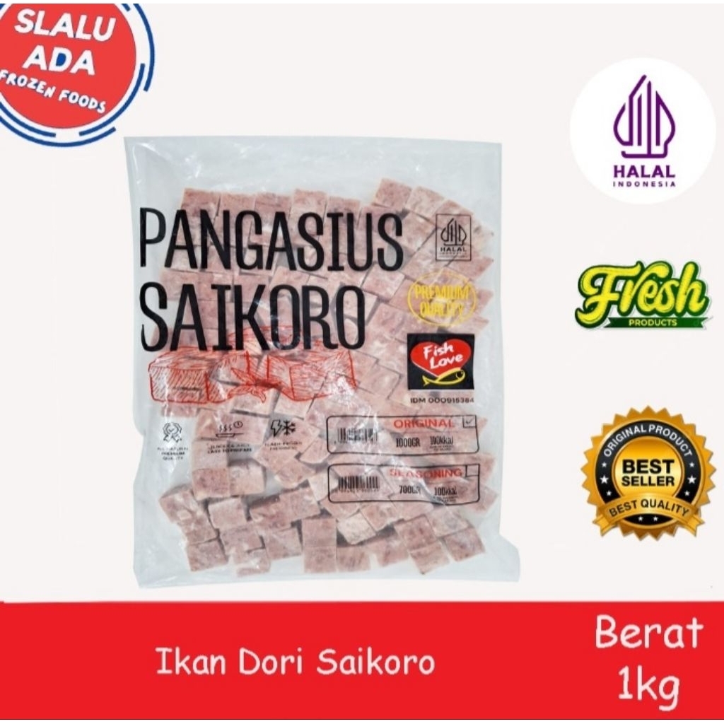 

ikan dori saikoro berat 1kg ikan sudah dipotong-potong