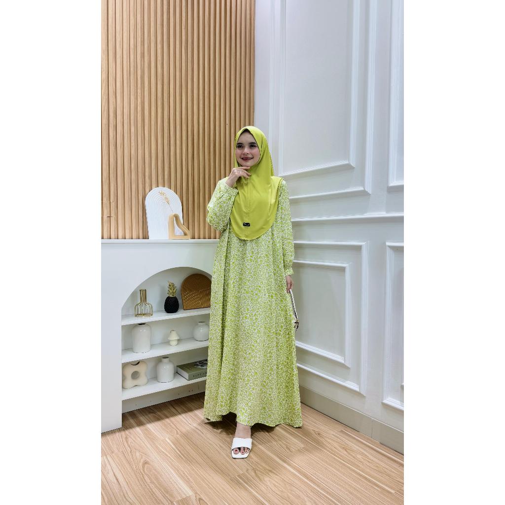 KANAYA MECCA SET HIJAB / MECCA SET HIJAB / MECCA SET GAMIS + HIJAB