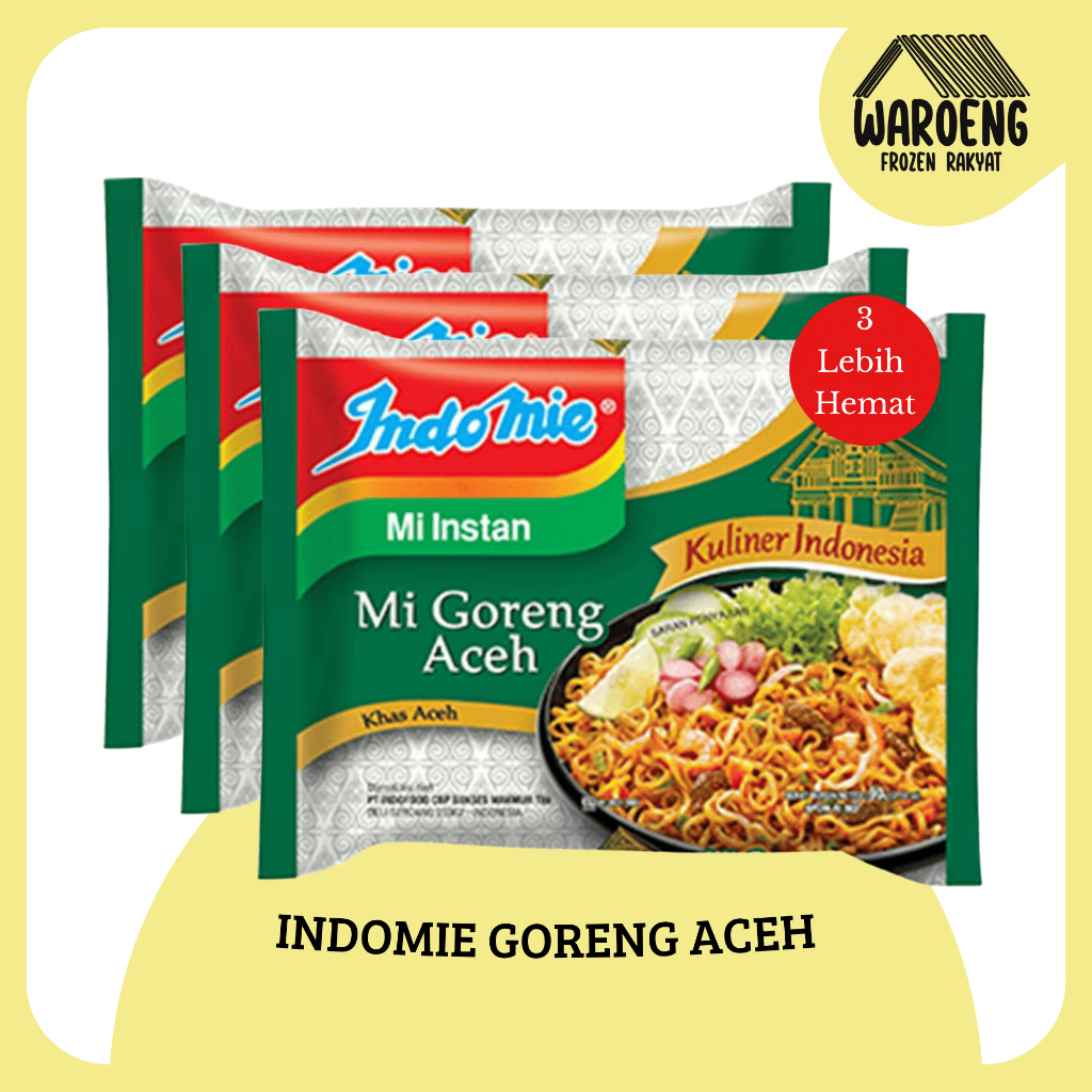 

3 LEBIH HEMAT - INDOMIE GORENG ACEH