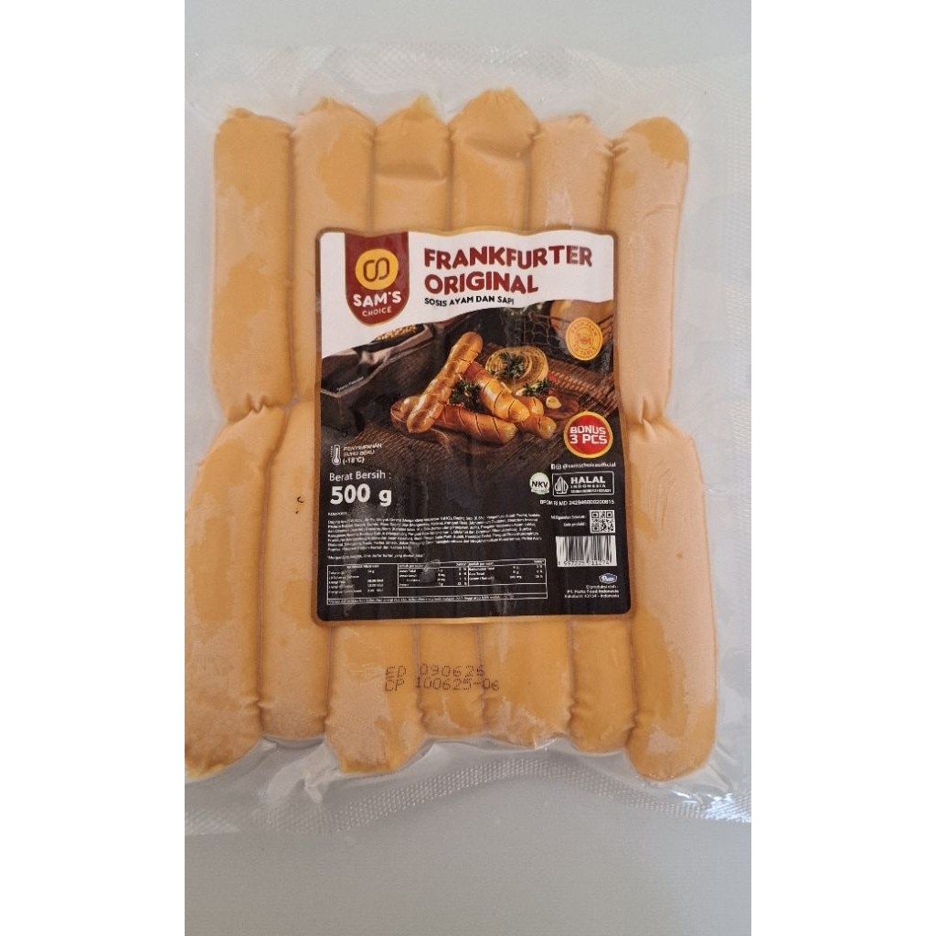 

Sam's Sosis Frankfurter Original 500gr