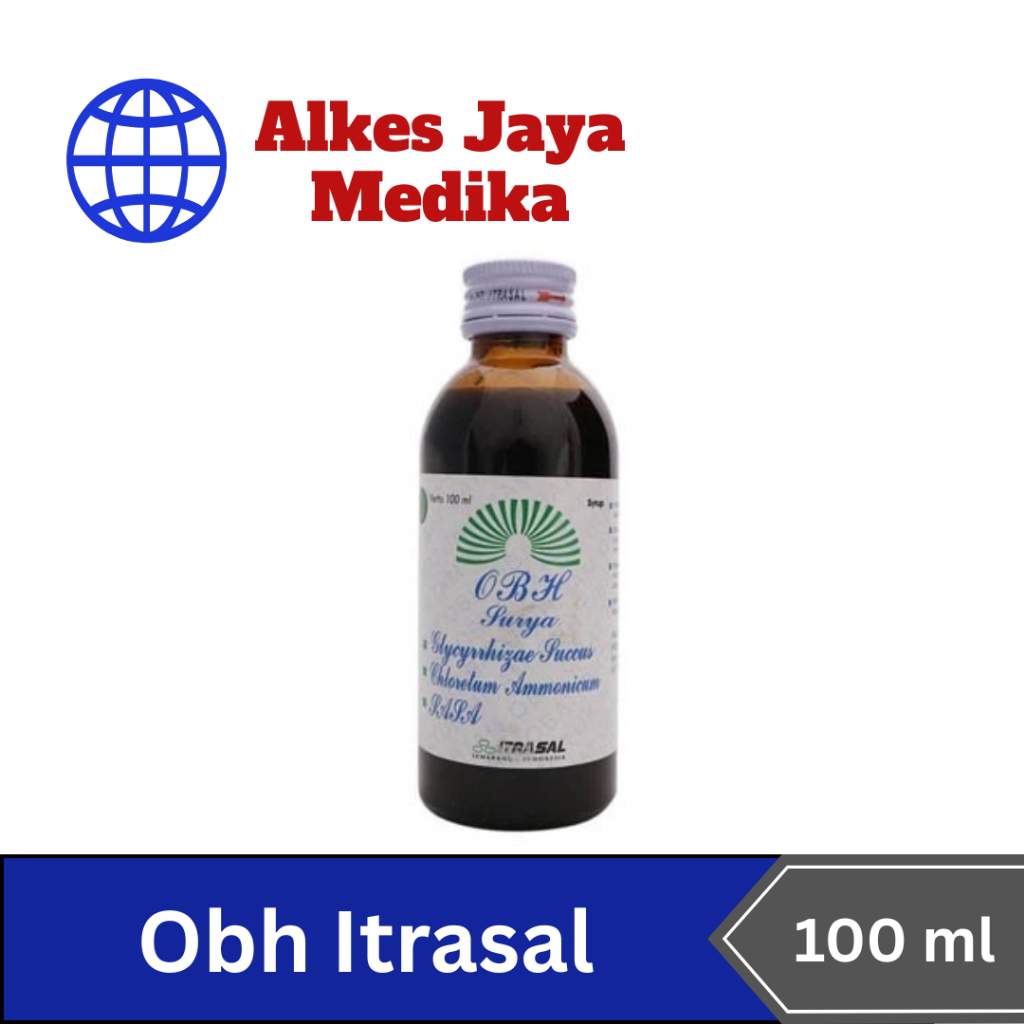 OBH Surya 100 ml - Obat Batuk Hitam Itrasal