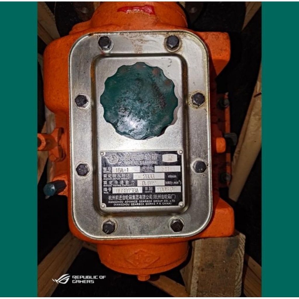 MARINE GEARBOX/GEARBOX KAPAL TYPE 16A MERK ADVANCE