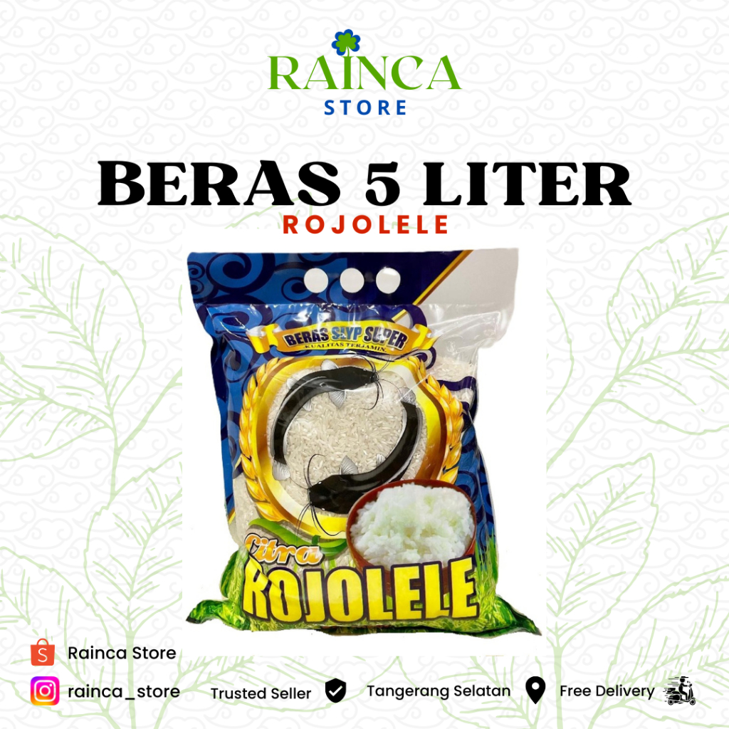 

Beras Rojo Lele Biru 5 Liter Tangerang Selatan